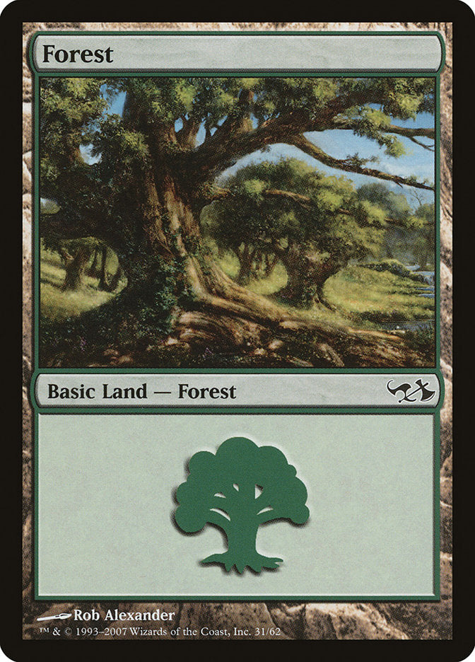 Forest (31) [Duel Decks: Elves vs. Goblins] | Gate City Games LLC