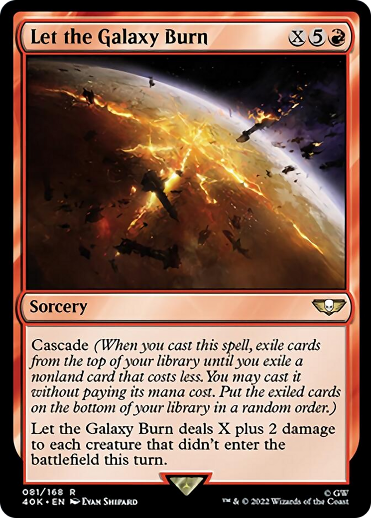 Let the Galaxy Burn [Warhammer 40,000] | Gate City Games LLC