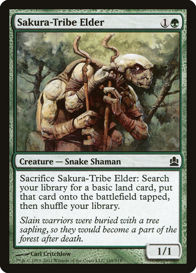 Sakura-Tribe Elder [Commander 2011] | Gate City Games LLC