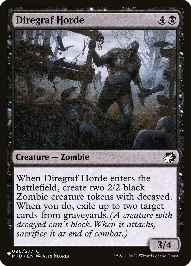 Diregraf Horde [The List] | Gate City Games LLC