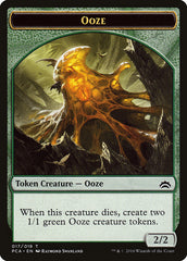 Ooze (016) // Ooze (017) Double-Sided Token [Planechase Anthology Tokens] | Gate City Games LLC
