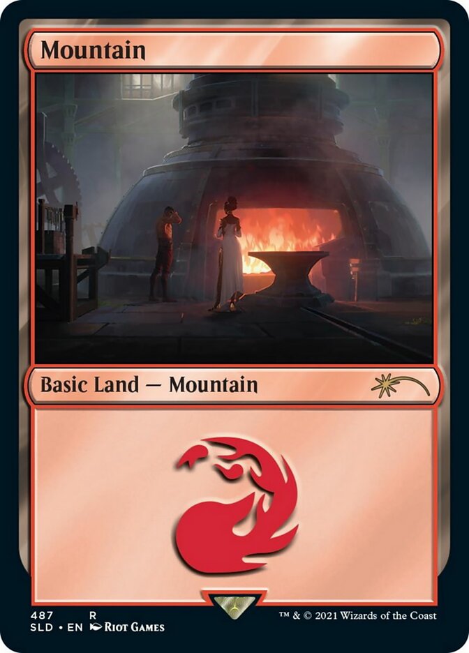 Mountain (487) [Secret Lair Drop Series] | Gate City Games LLC