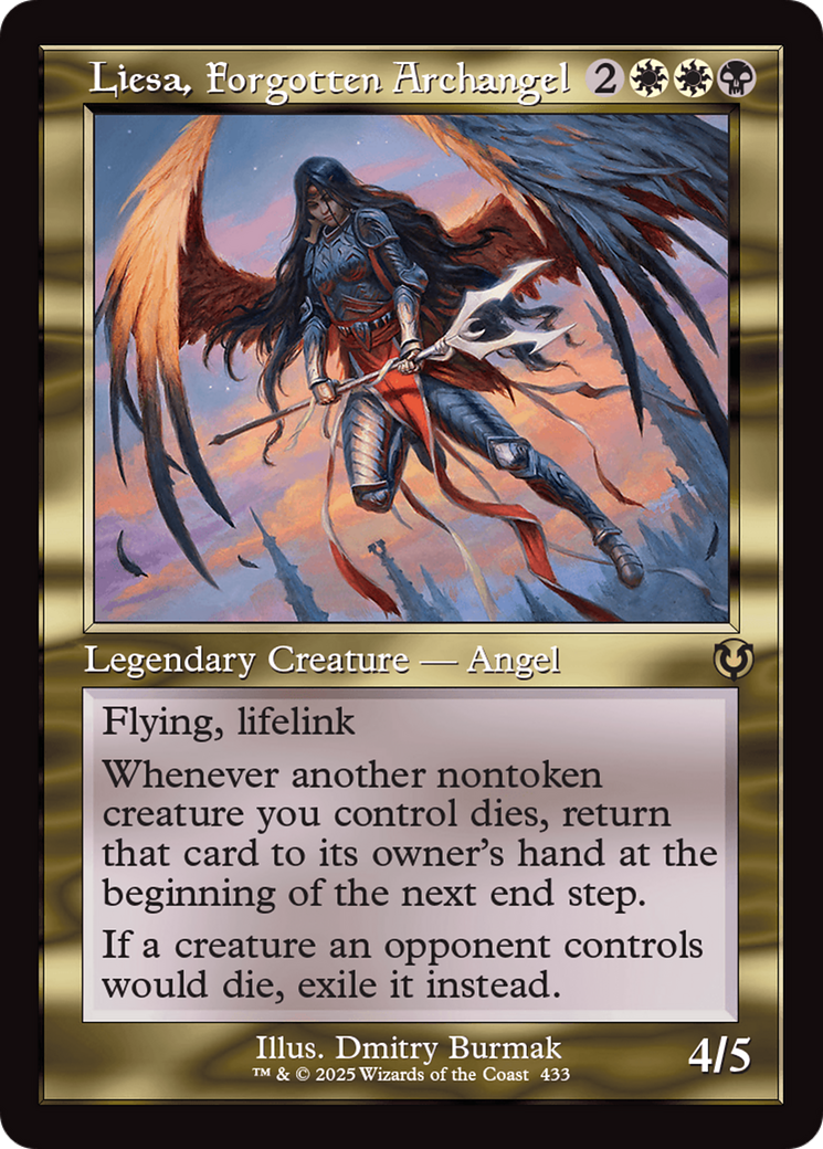 Liesa, Forgotten Archangel (Retro Frame) [Innistrad Remastered] | Gate City Games LLC