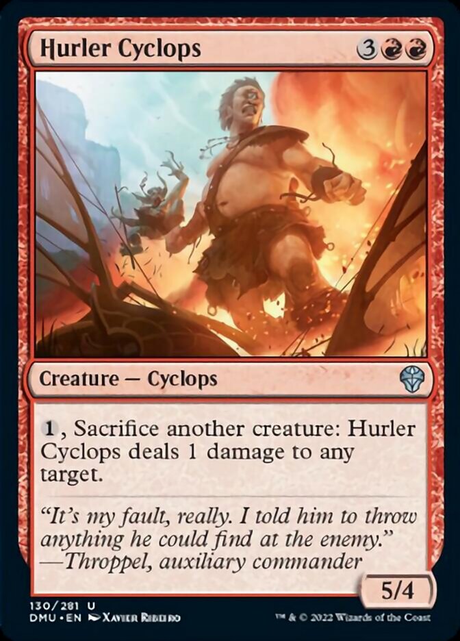 Hurler Cyclops [Dominaria United] | Gate City Games LLC