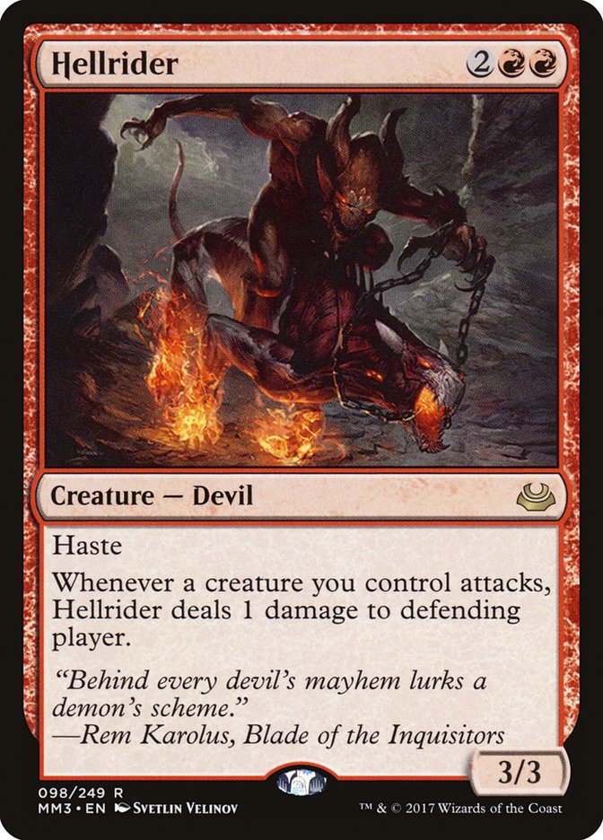 Hellrider [Modern Masters 2017] | Gate City Games LLC