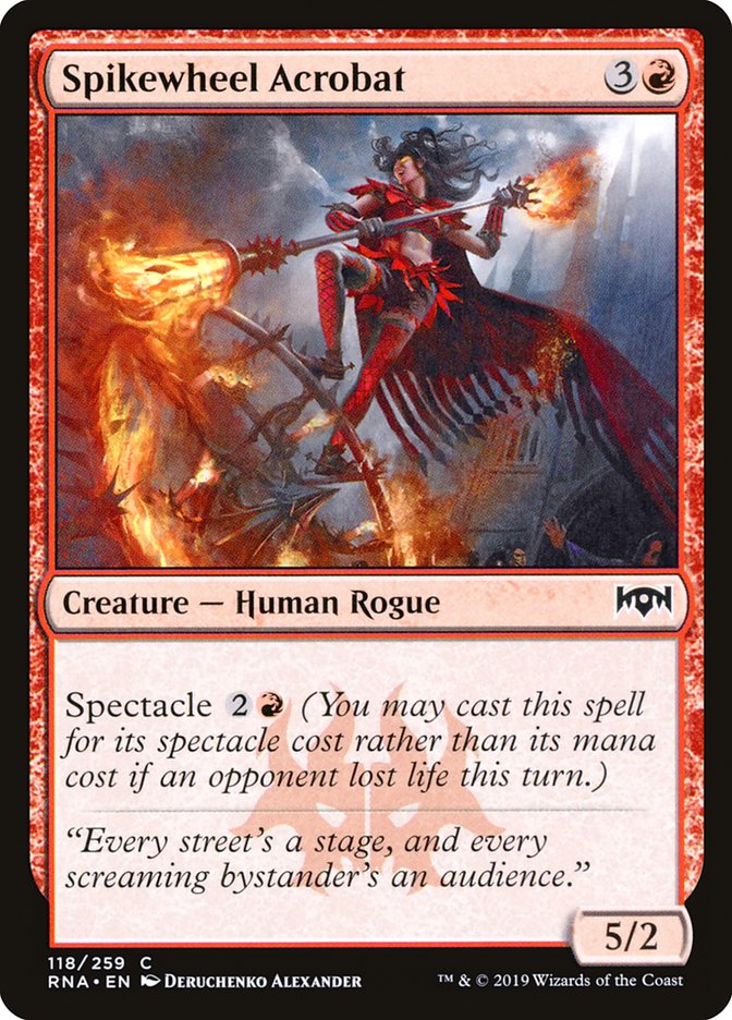 Spikewheel Acrobat [Ravnica Allegiance] | Gate City Games LLC