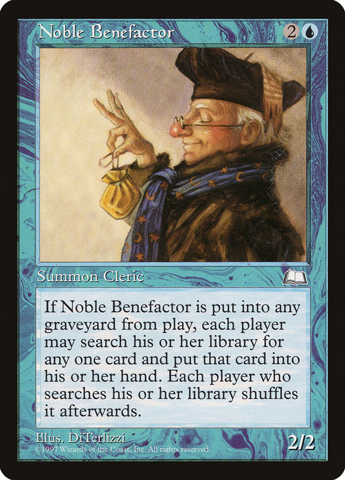 Noble Benefactor [Weatherlight] | Gate City Games LLC
