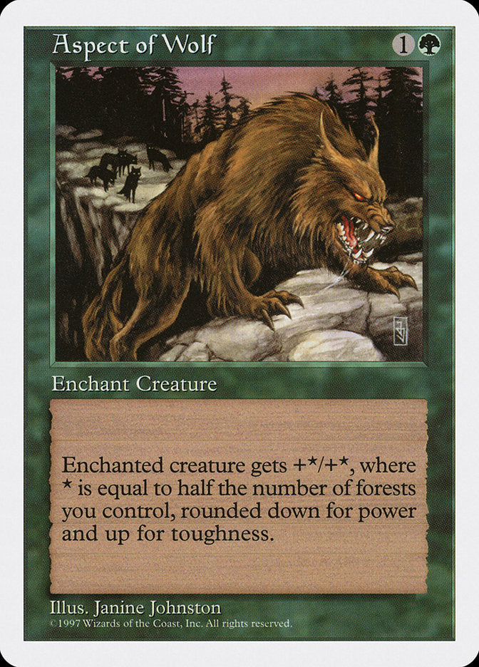 Aspect of Wolf [Fifth Edition] | Gate City Games LLC
