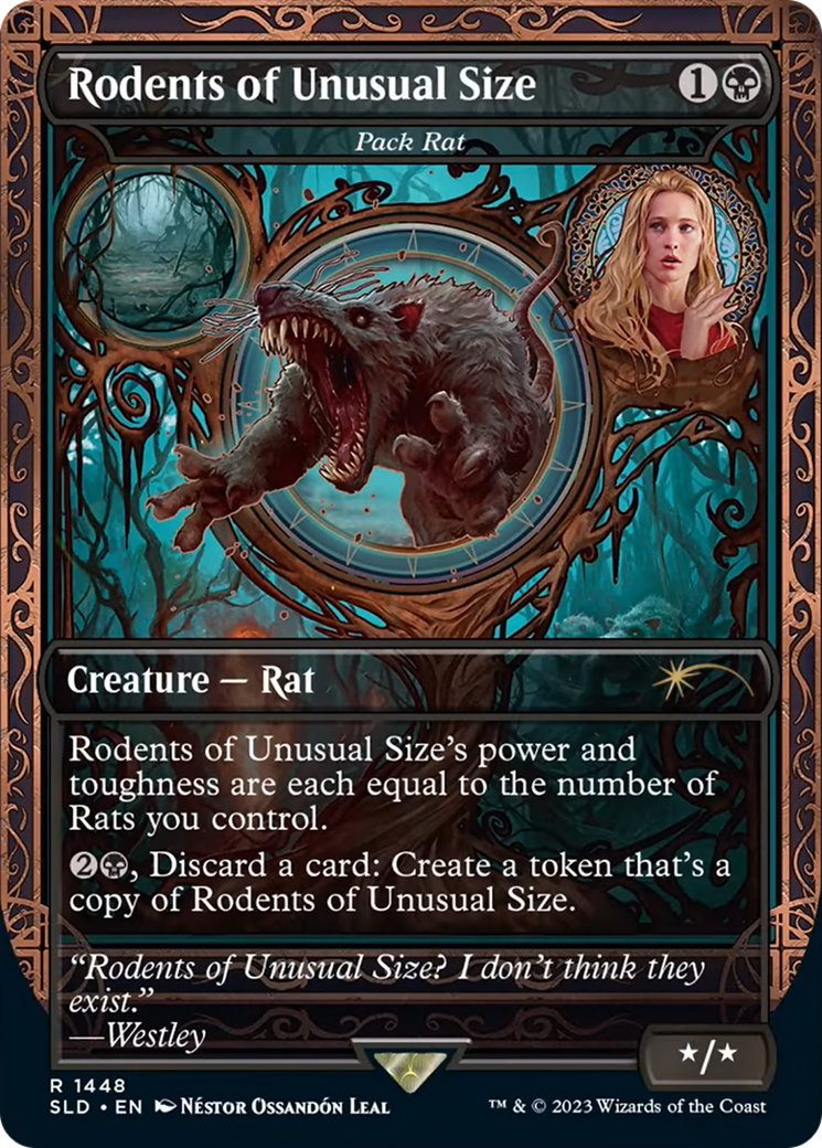 Rodents of Unusual Size - Pack Rat [Secret Lair Drop Series] | Gate City Games LLC