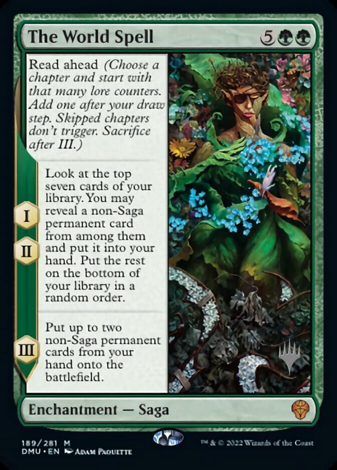 The World Spell (Promo Pack) [Dominaria United Promos] | Gate City Games LLC
