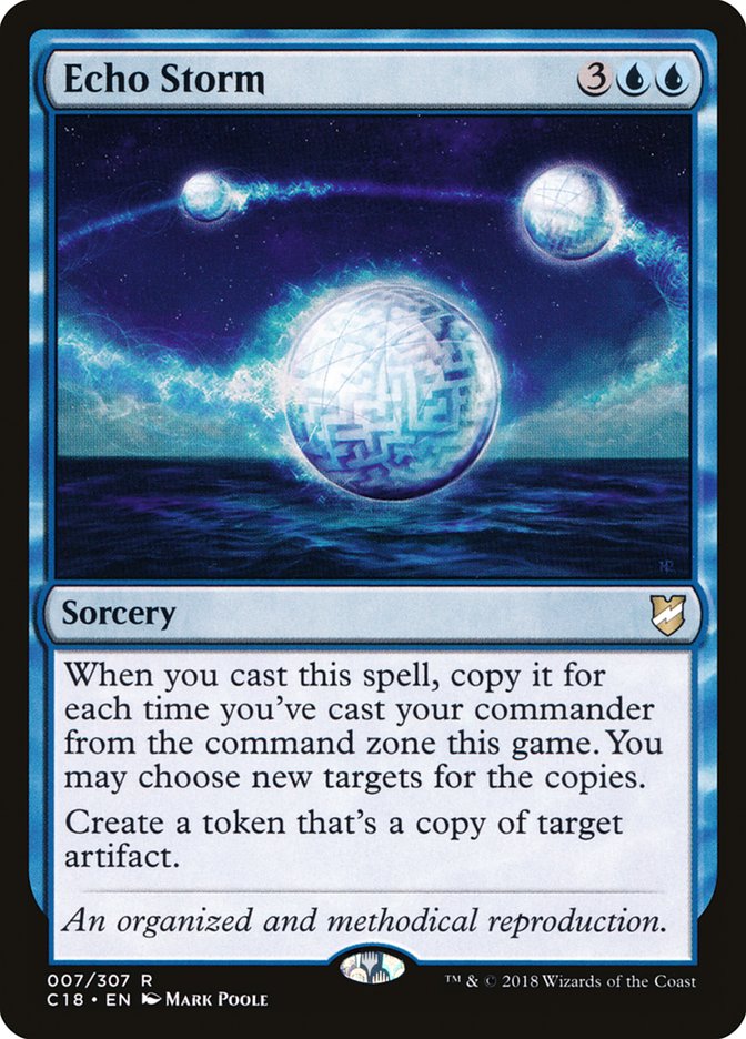 Echo Storm [Commander 2018] | Gate City Games LLC