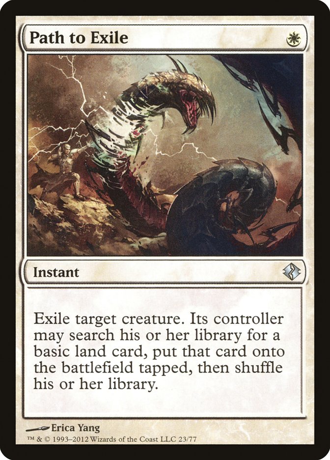 Path to Exile [Duel Decks: Venser vs. Koth] | Gate City Games LLC