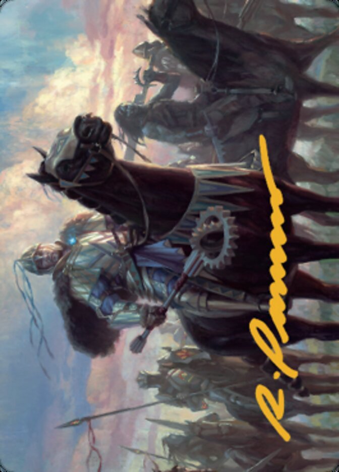 Shanid, Sleepers' Scourge Art Card (Gold-Stamped Signature) [Dominaria United Art Series] | Gate City Games LLC