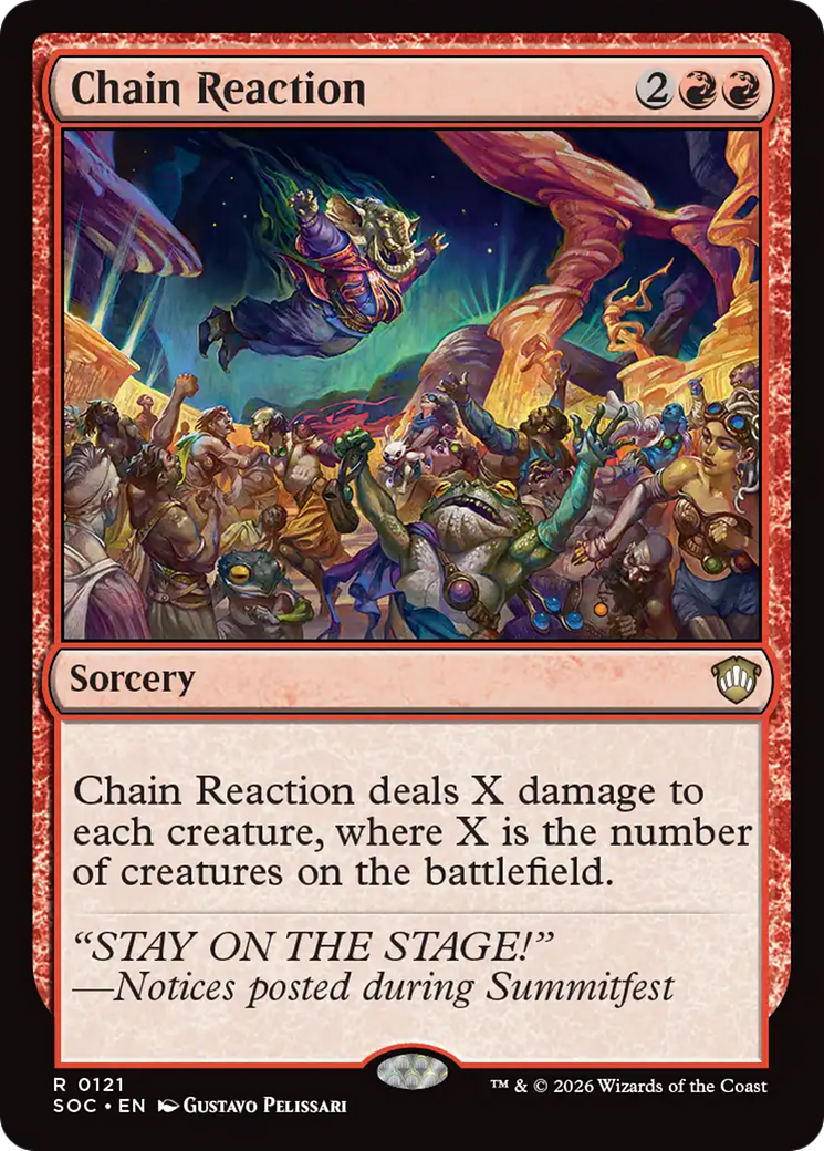 Chain Reaction [Secrets of Strixhaven Commander] | Gate City Games LLC