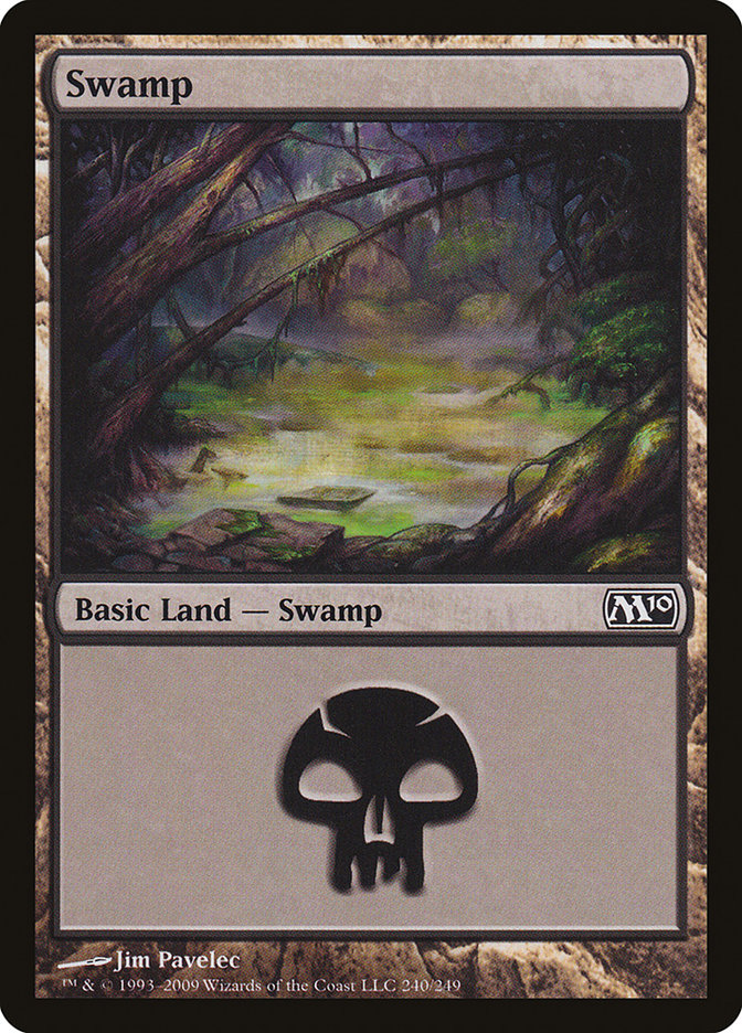Swamp (240) [Magic 2010] | Gate City Games LLC