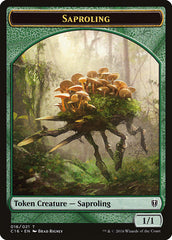 Bird (002) // Saproling (016) Double-Sided Token [Commander 2016 Tokens] | Gate City Games LLC