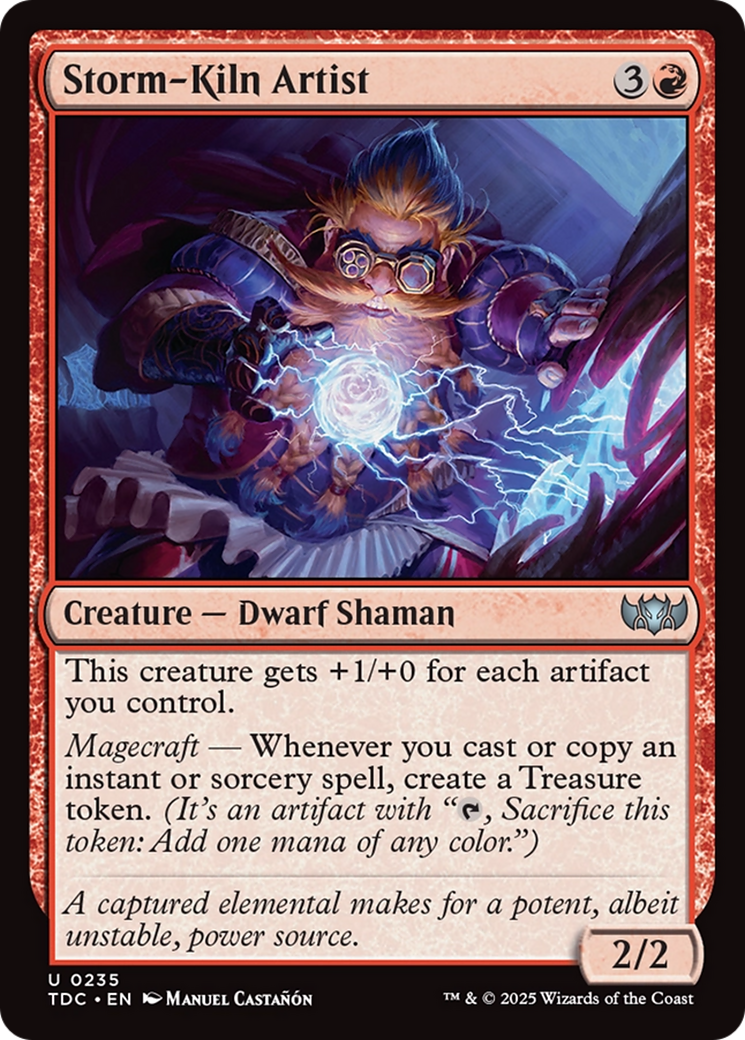 Storm-Kiln Artist [Tarkir: Dragonstorm Commander] | Gate City Games LLC