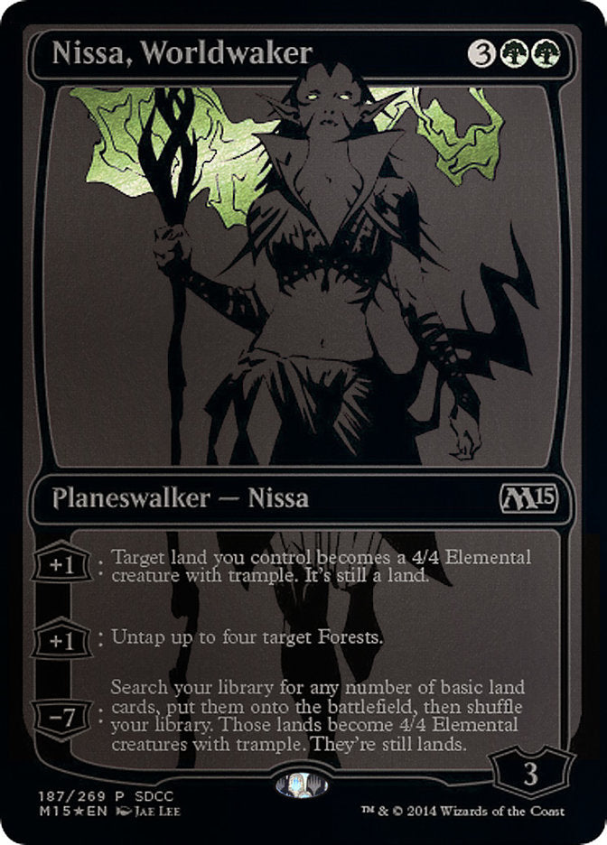 Nissa, Worldwaker [San Diego Comic-Con 2014] | Gate City Games LLC