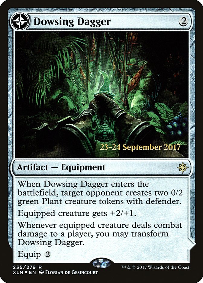 Dowsing Dagger // Lost Vale [Ixalan Prerelease Promos] | Gate City Games LLC