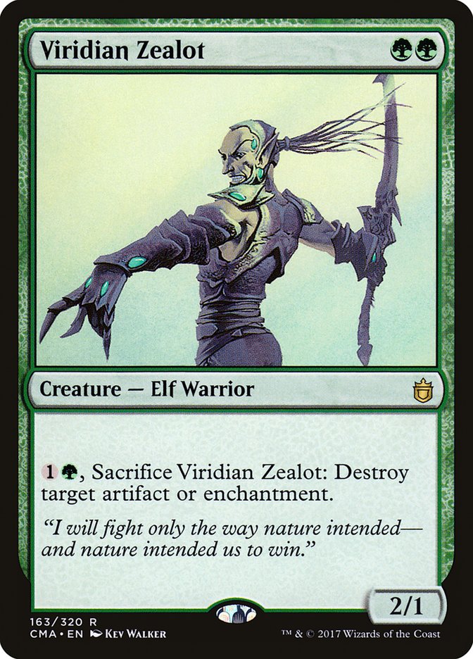 Viridian Zealot [Commander Anthology] | Gate City Games LLC