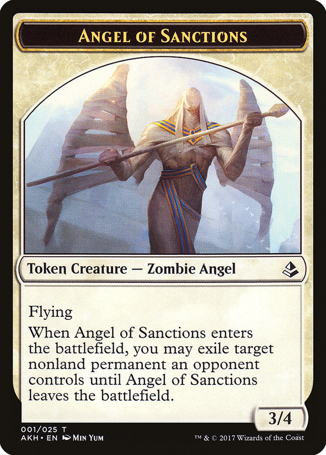 Angel of Sanctions // Drake Double-Sided Token [Amonkhet Tokens] | Gate City Games LLC