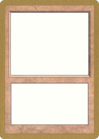 1997 World Championship Blank Card [World Championship Decks 1997] | Gate City Games LLC