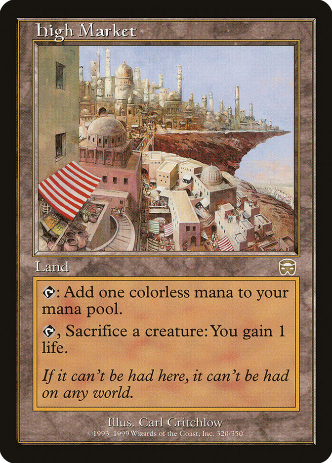 High Market [Mercadian Masques] | Gate City Games LLC