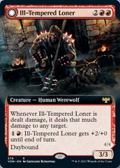 Ill-Tempered Loner // Howlpack Avenger (Extended Art) [Innistrad: Crimson Vow] | Gate City Games LLC