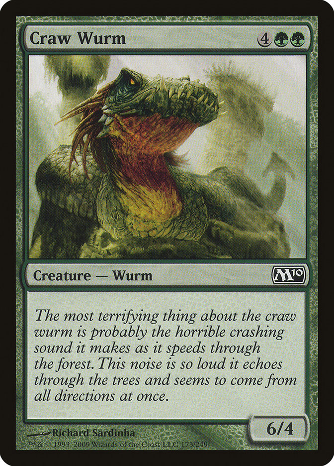 Craw Wurm [Magic 2010] | Gate City Games LLC
