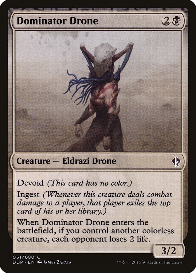 Dominator Drone [Duel Decks: Zendikar vs. Eldrazi] | Gate City Games LLC