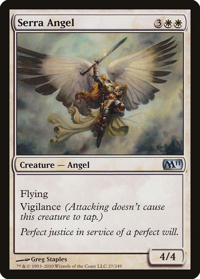 Serra Angel [Magic 2011] | Gate City Games LLC