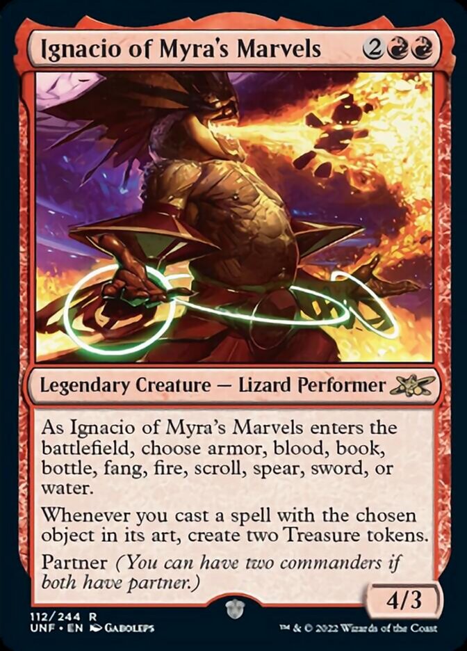 Ignacio of Myra's Marvels [Unfinity] | Gate City Games LLC