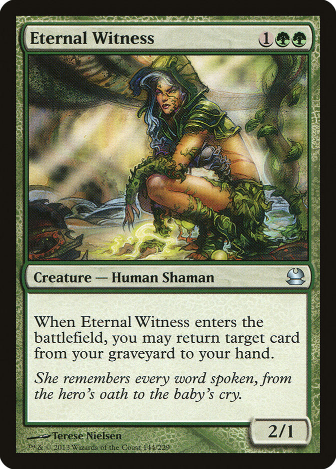 Eternal Witness [Modern Masters] | Gate City Games LLC
