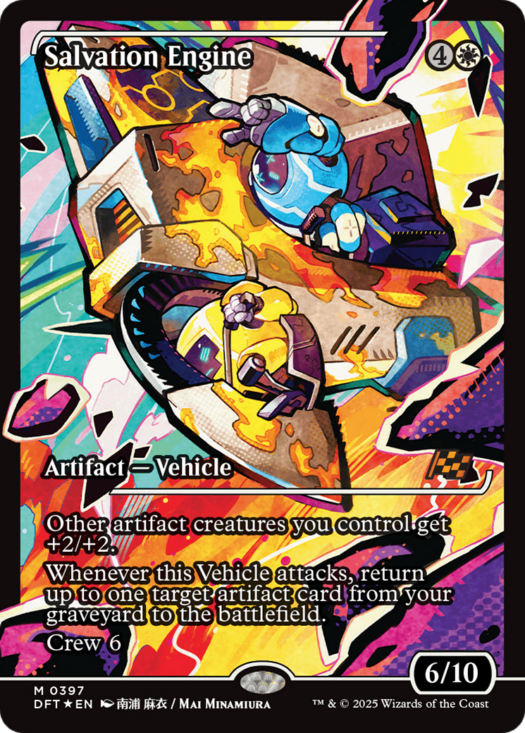 Salvation Engine (Showcase) [Aetherdrift] | Gate City Games LLC