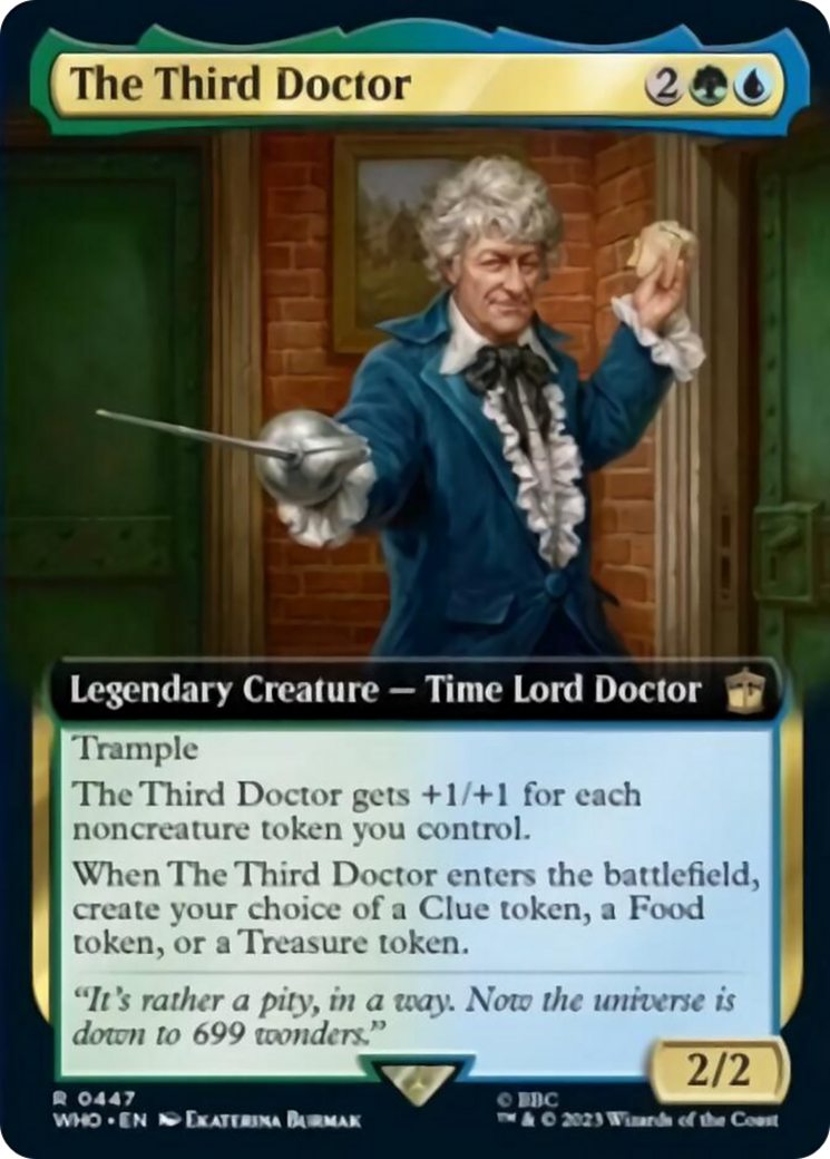The Third Doctor (Extended Art) [Doctor Who] | Gate City Games LLC