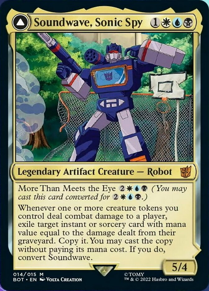 Soundwave, Sonic Spy // Soundwave, Superior Captain [Transformers] | Gate City Games LLC