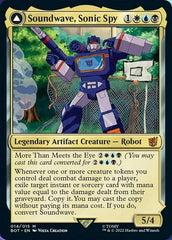 Soundwave, Sonic Spy // Soundwave, Superior Captain [Transformers] | Gate City Games LLC