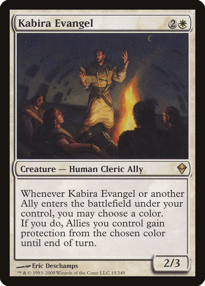 Kabira Evangel [Zendikar] | Gate City Games LLC