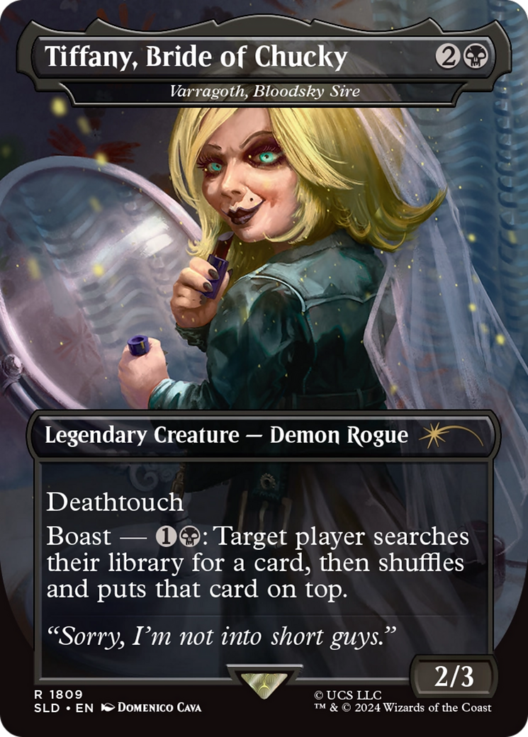 Tiffany, Bride of Chucky - Varragoth, Bloodsky Sire [Secret Lair Drop Series] | Gate City Games LLC