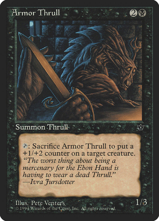 Armor Thrull (Pete Venters) [Fallen Empires] | Gate City Games LLC