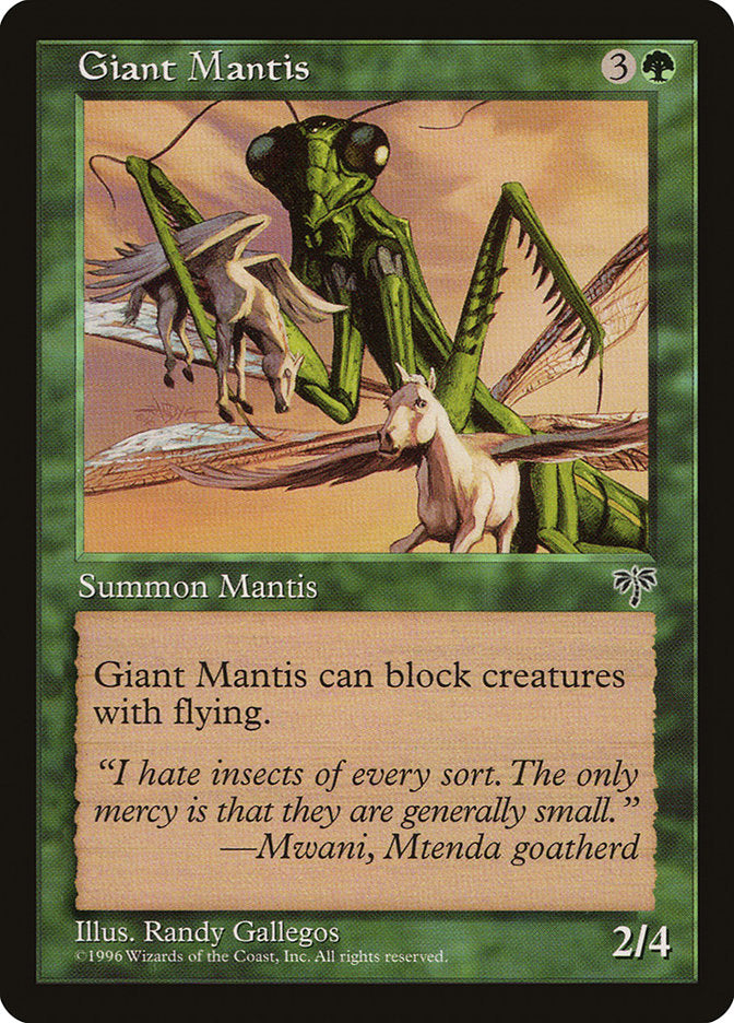 Giant Mantis [Mirage] | Gate City Games LLC