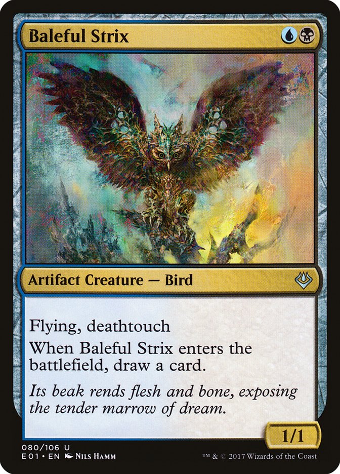 Baleful Strix [Archenemy: Nicol Bolas] | Gate City Games LLC