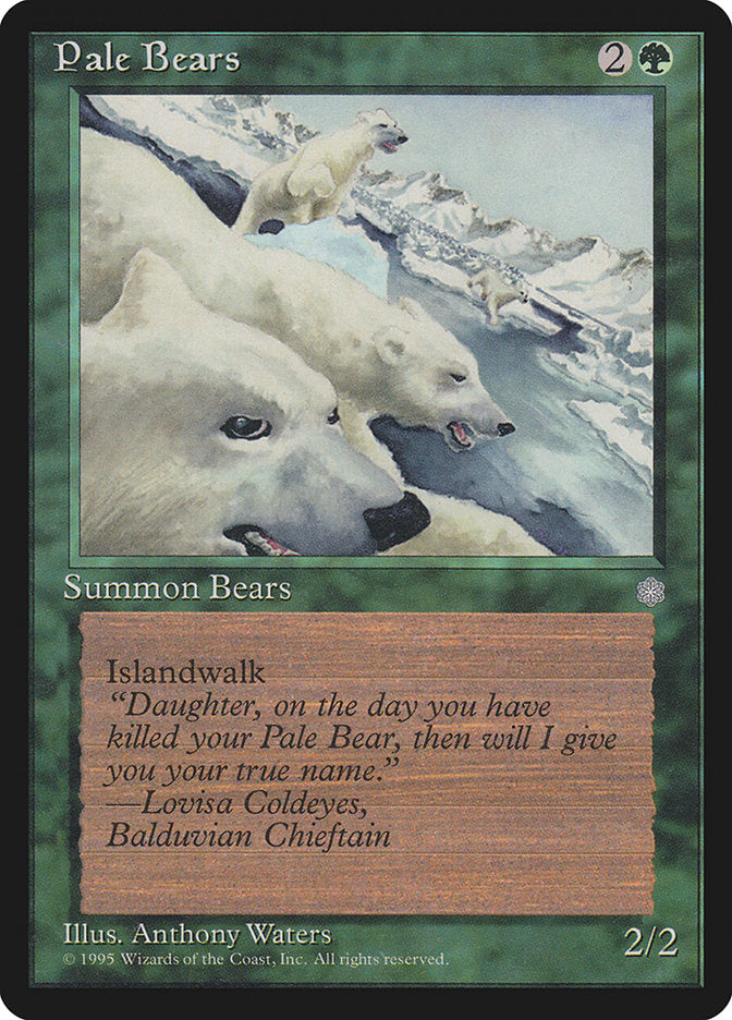 Pale Bears [Ice Age] | Gate City Games LLC