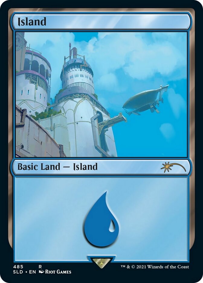 Island (485) [Secret Lair Drop Series] | Gate City Games LLC