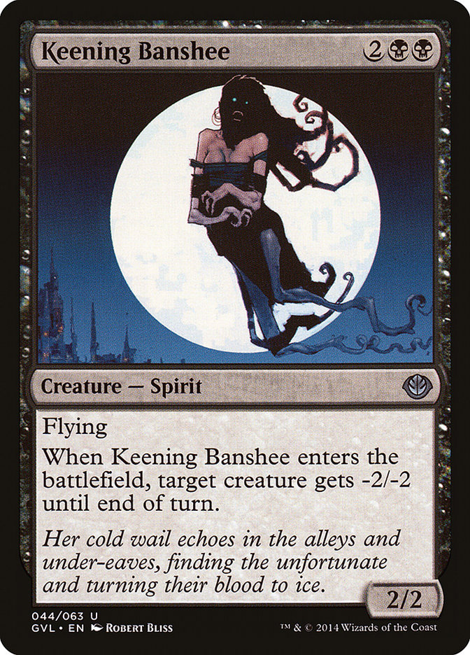 Keening Banshee (Garruk vs. Liliana) [Duel Decks Anthology] | Gate City Games LLC