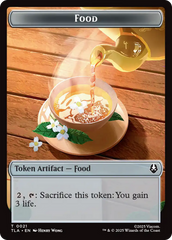 Clue (0018) // Food (0021) Double-Sided Tokens [Avatar: The Last Airbender Tokens] | Gate City Games LLC