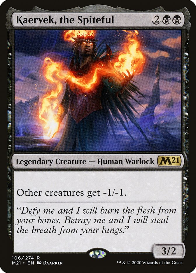 Kaervek, the Spiteful [Core Set 2021] | Gate City Games LLC