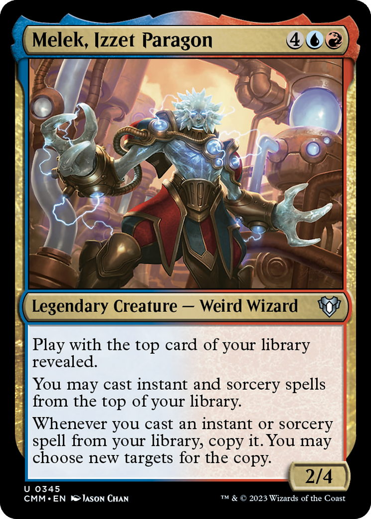 Melek, Izzet Paragon [Commander Masters] | Gate City Games LLC