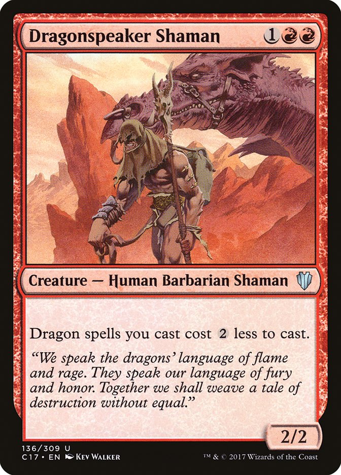 Dragonspeaker Shaman [Commander 2017] | Gate City Games LLC