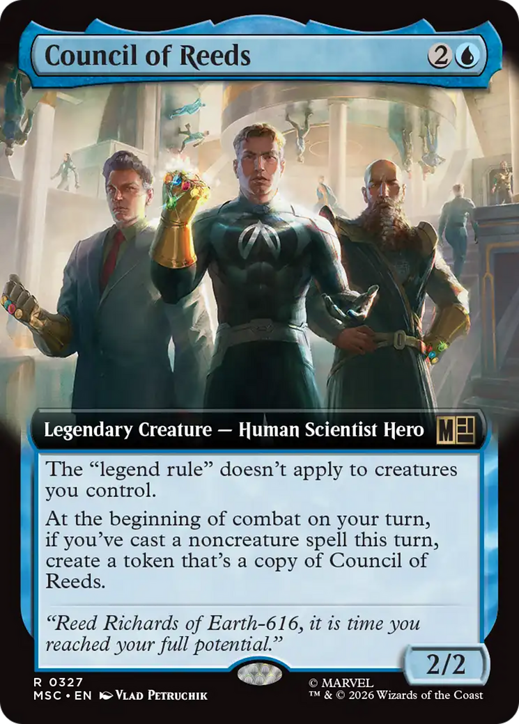Council of Reeds (Extended Art) [Marvel Super Heroes Commander] | Gate City Games LLC